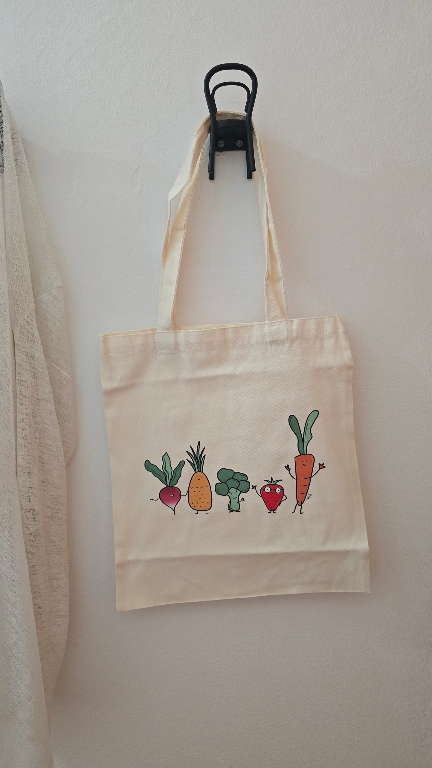 Borsa in tela Verdure